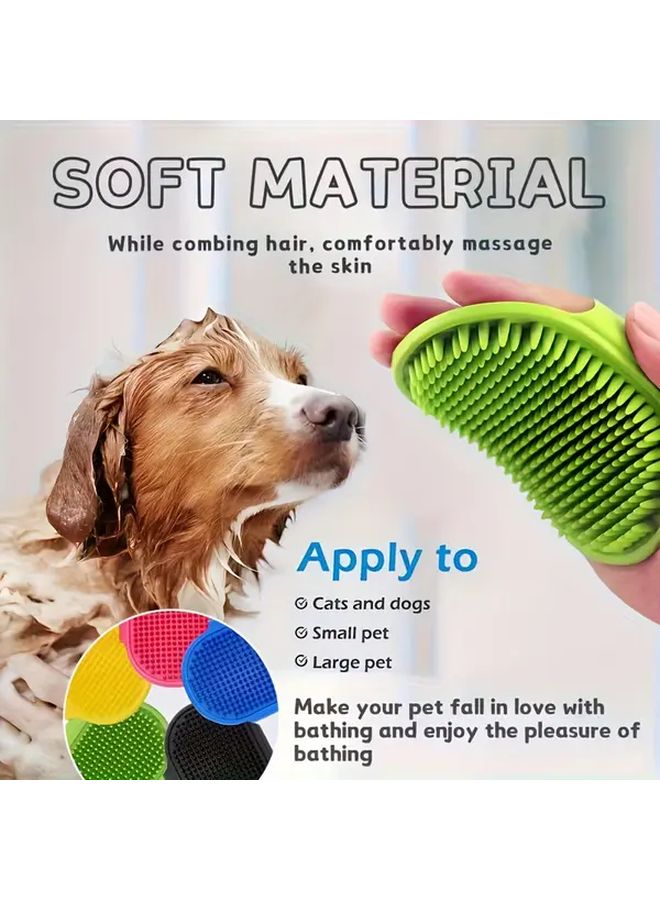 عمود خدش القطط السيليكوني الأخضر حزام زاوية الحائط قبضة غير قابلة للانزلاق متين سهل التنظيف فرشاة تنظيف الحيوانات الأليفة - Image 5